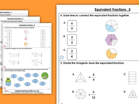 Equivalent fraction 3 20 image