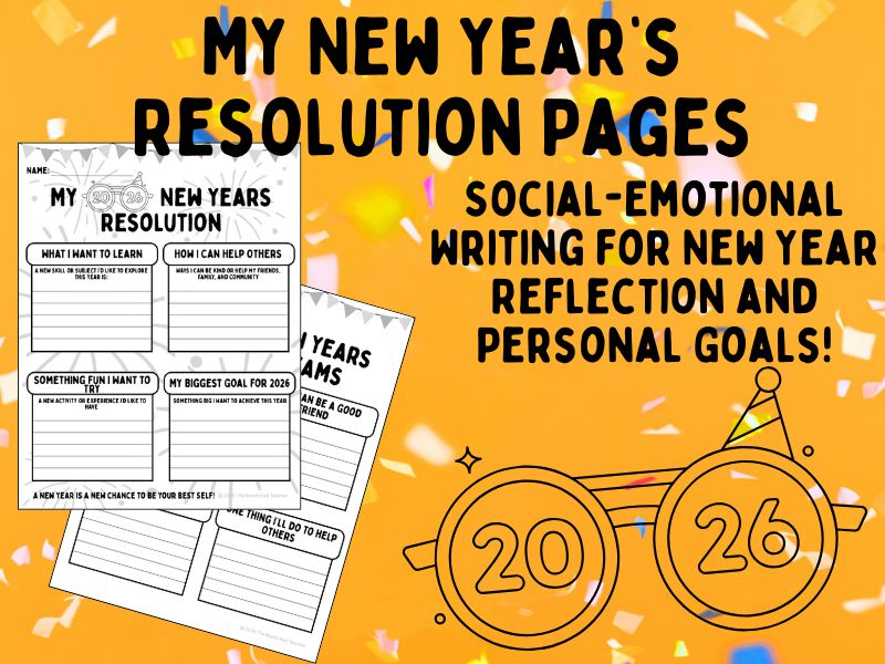 My New Year’s Resolution Reflection Pages