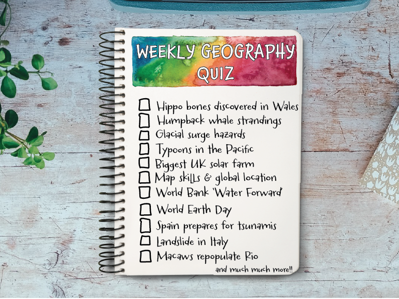 Weekly Geography News Quiz 20 April 2026