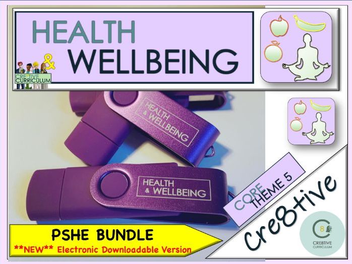 PSHE Health & Wellbeing Purple Bundle Planning