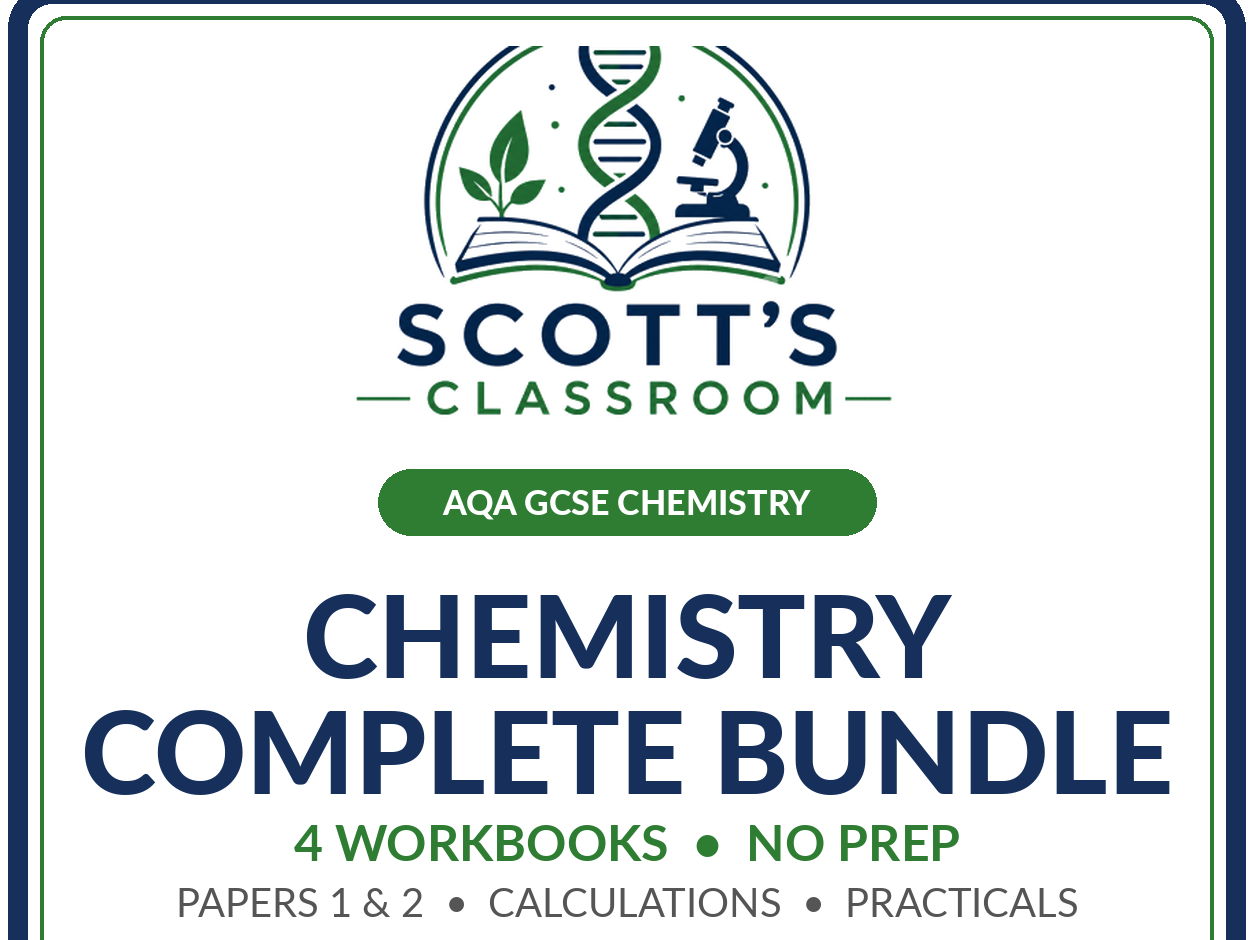 AQA GCSE Chemistry Complete Revision Bundle