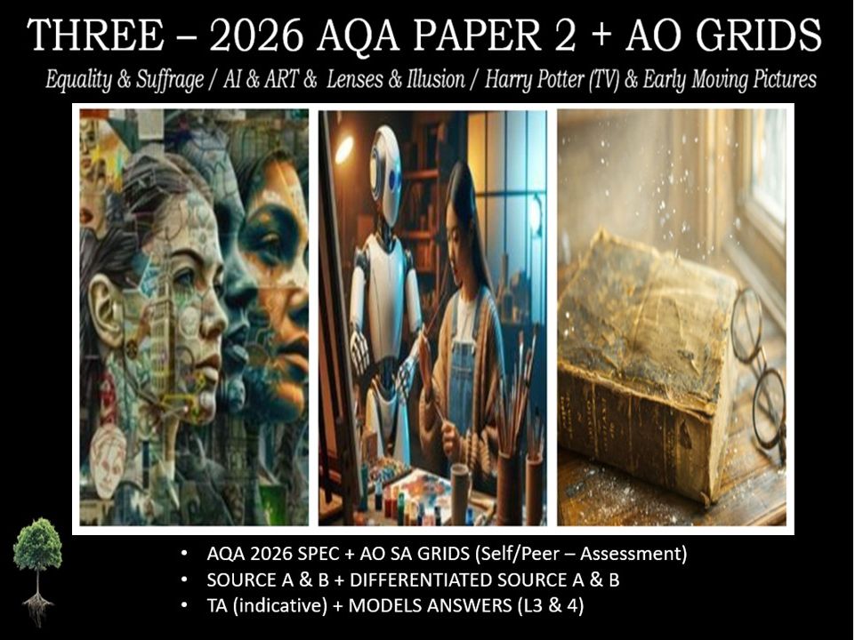 THREE - AQA PAPER 2 | 2026 FULL MOCKS | AO GRIDS