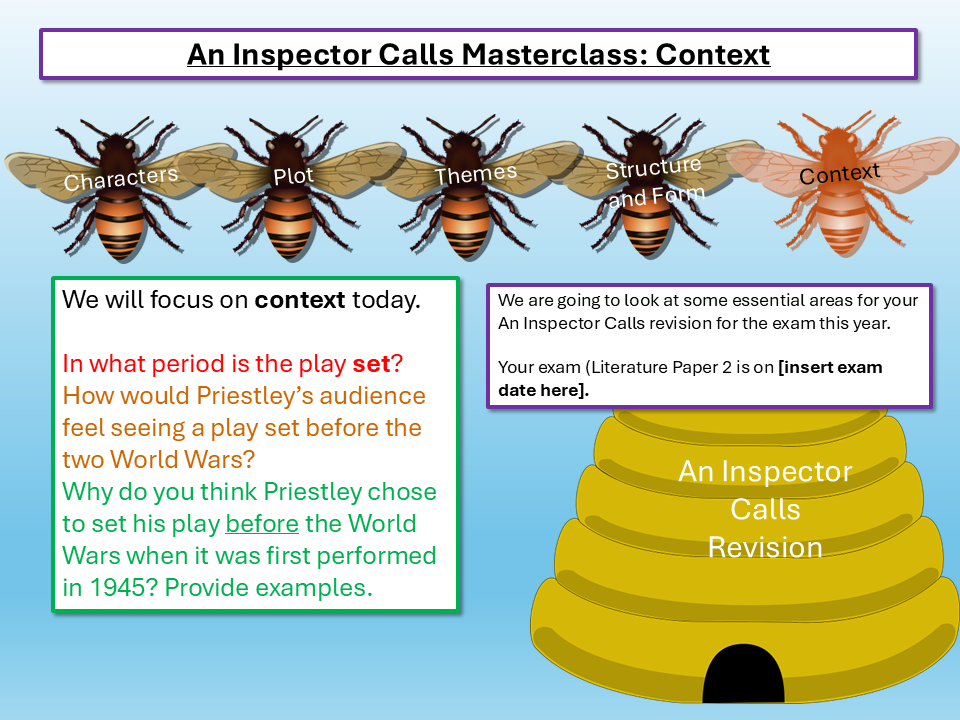 An Inspector Calls Revision 2027