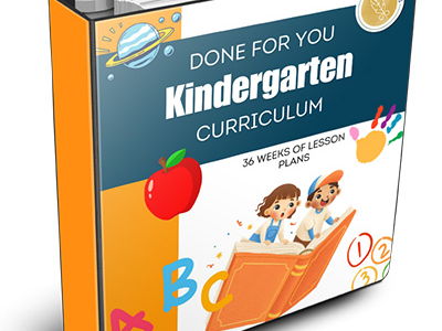 Kindergarten Full Curriculum PowerPoint Bundle | 36 Weeks of Editable Lessons