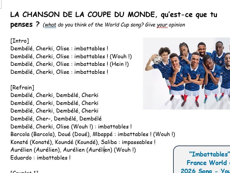 La Coupe du Monde 2026