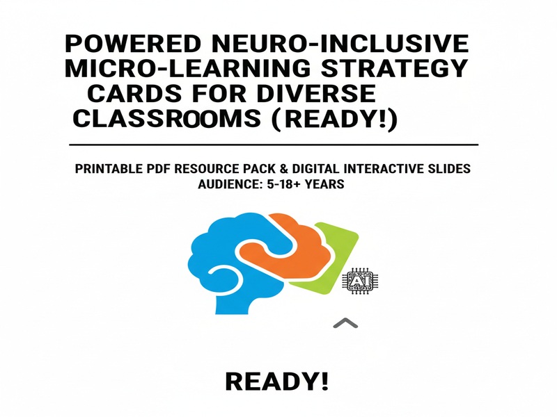 Powered Neuro-Inclusive Micro-Learning Strategy Cards for Diverse Classrooms