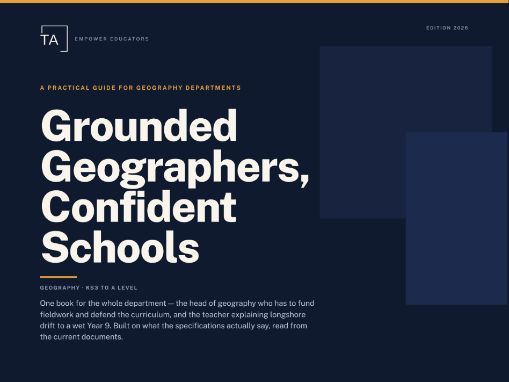 Geography Department Handbook: HoD & Teachers