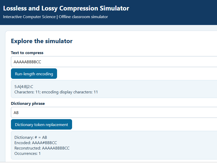 Computer Science  – 7 Interactive Simulators Bundle | Algorithms, Encryption, Hash