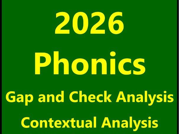 2026 Phonics Check Question Level Analysis
