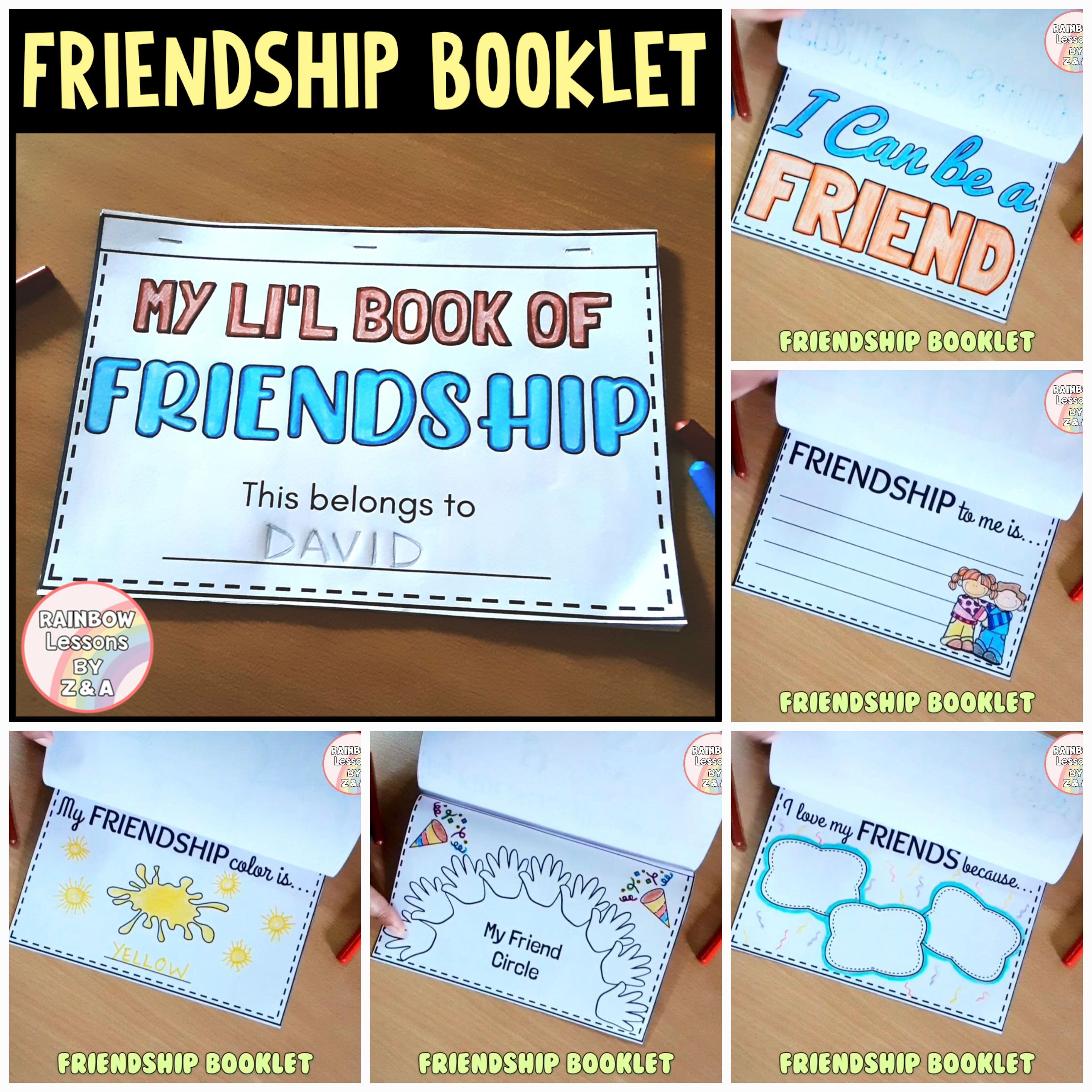 Friendship Activities | SEL Friendship Friday | Social Emotional ...