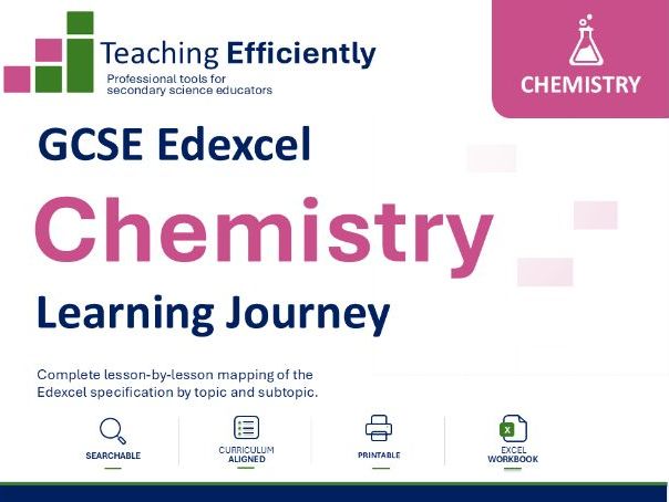 GCSE Chemistry Edexcel Learning Journey