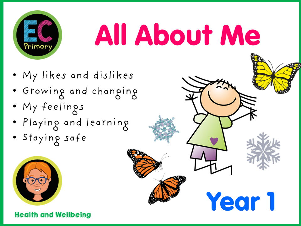 All About Me - Identity PSHE - Year 1