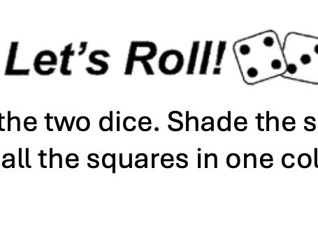Theoretical Probability and Experimental Probability (Rolling 2 dice experiment)