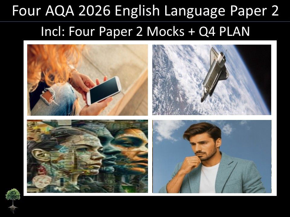 Four AQA 2026 GCSE English Language Paper 2 Mocks | Q4 Plan