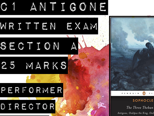 AQA A-level Antigone Set Text PPT and Resources