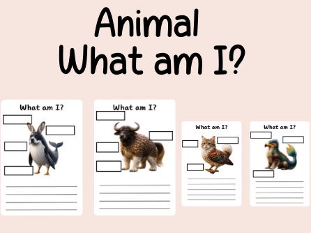 Animal groups- continuous provision- guess the animal