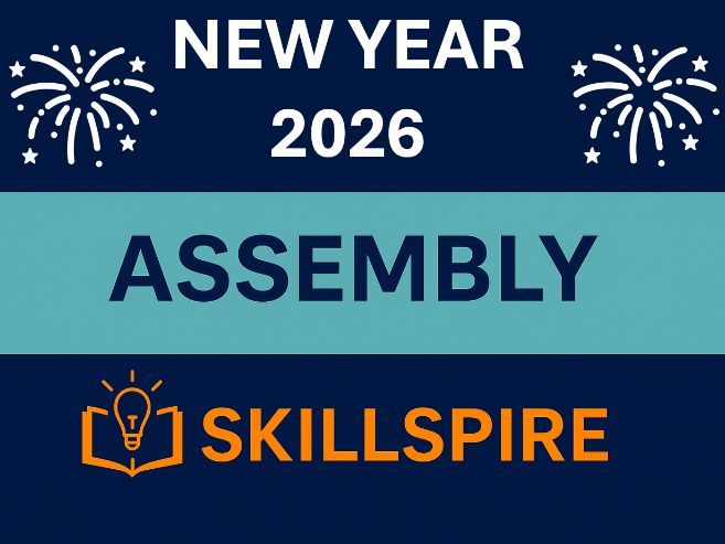 New Year Assembly – January 2026 | KS3-KS5 | 20 Slide PowerPoint |Motivation, Goals & Healthy Habits