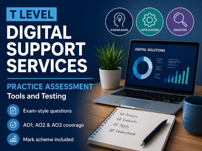 T-Level Digital (Tools and Testing) Exam Practice