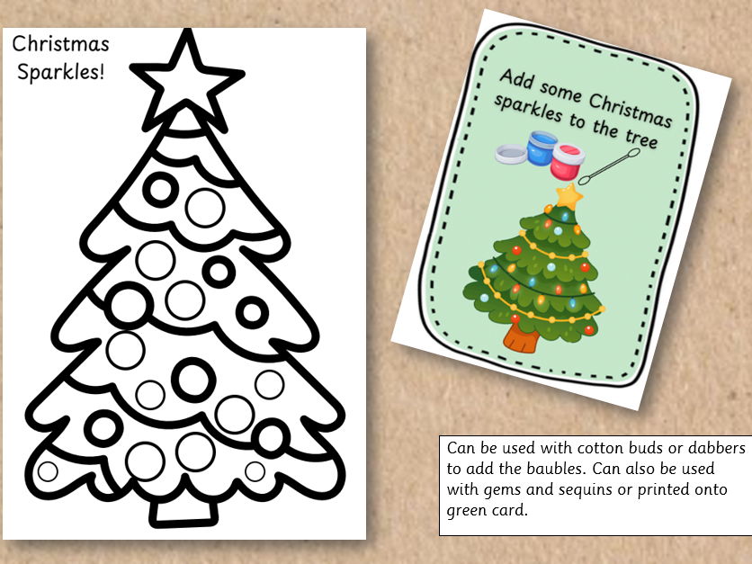 Christmas Tree Sparkles