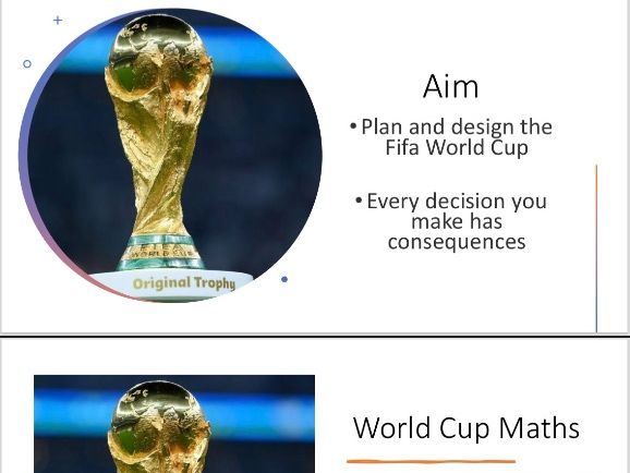 World Cup Maths - organise your tournament!