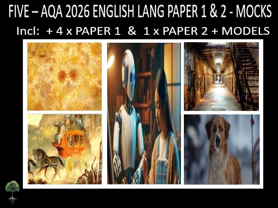 FIVE - AQA PAPER 1 & 2 | 2026 FULL MOCKS | MODELS