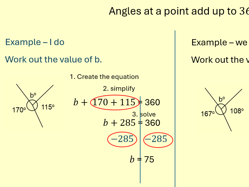 Angles Lines and Triangles Lesson
