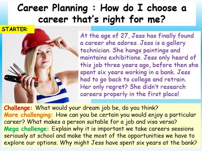 Careers : Planning for future