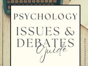 Edexcel GCSE Psychology: Issues & Debates Revision Guide
