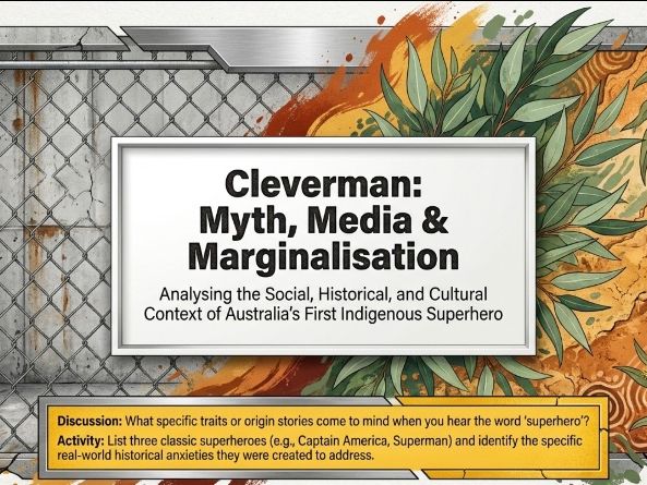 Cleverman Season 1 Mini Teaching Pack Senior English