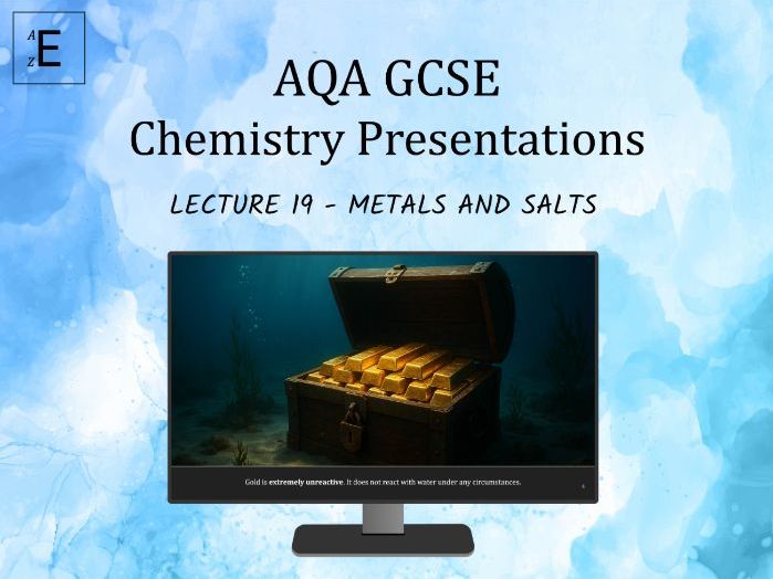 AQA GCSE Chemistry Lecture 19 - Metals and Salts