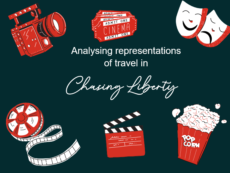 Travel film: Worksheet of Chasing Liberty viewing questions