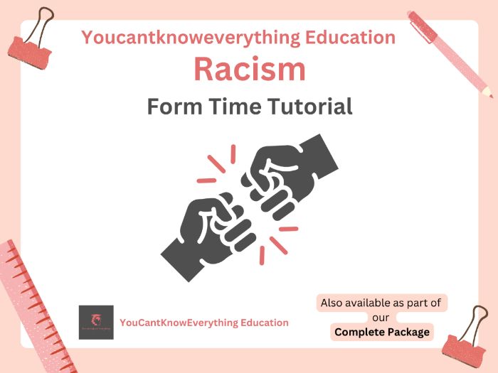 Racism Form Time Tutorial