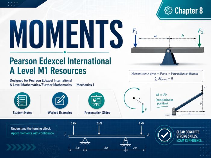08 - Moments Teacher Pack - Edexcel International A-Level Maths Mechanics 1 (M1)