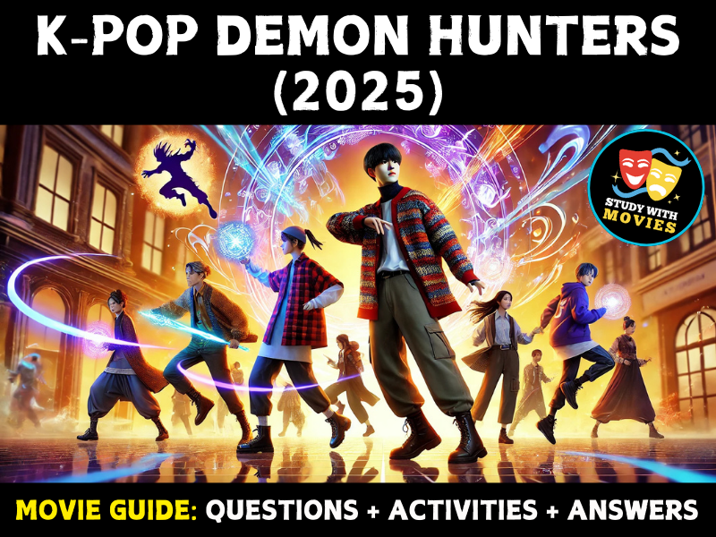 K-Pop Demon Hunters (2025) Movie Guide - Questions and Activities with Answer