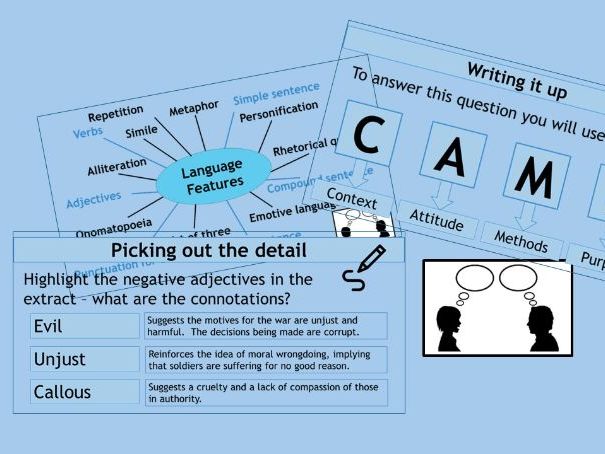 AQA Language Paper 2:  Question 4