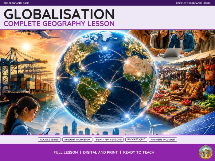 Globalisation | Complete Geography Lesson | Slides & Workbook