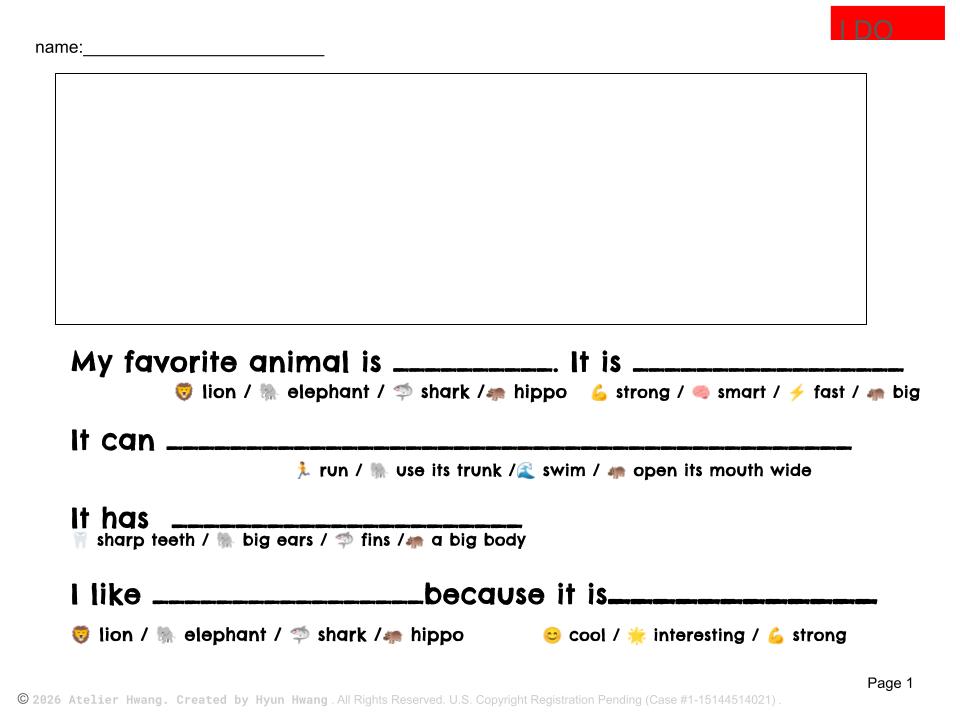 Grade 1 Informational Writing: Module 3 - Animal Research & Guided Reports