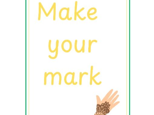 Henna mark making