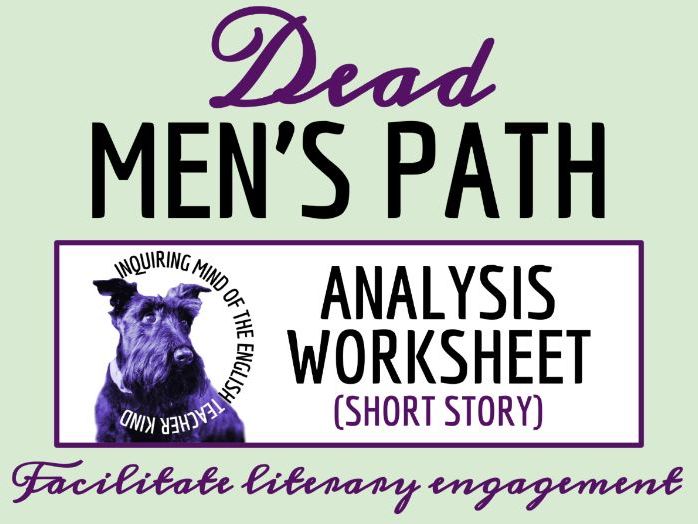 "Dead Men's Path" by Chinua Achebe Close Reading Analysis Worksheet