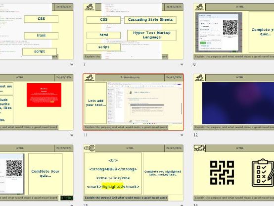 HTML Lesson 1: Where the Web Came From & Basic Text Tags