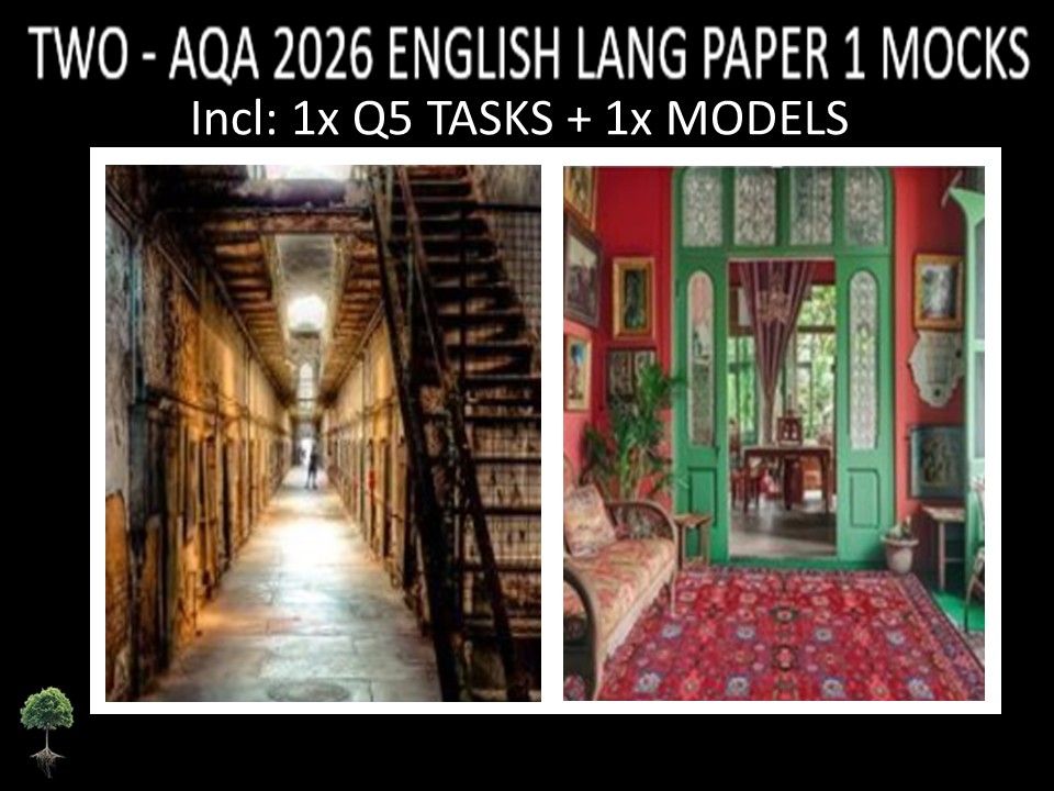 TWO - AQA PAPER 1 | 2026 FULL MOCKS | Q5 TASKS | MODELS