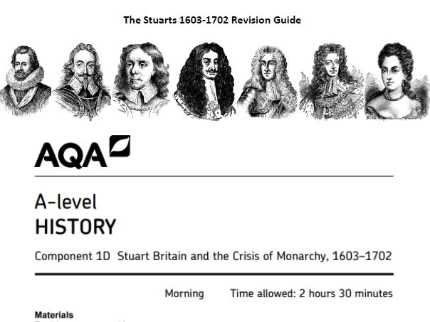AQA 1D Stuart Britain Complete Revision Guide