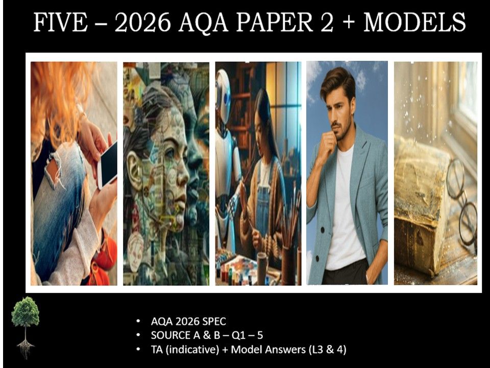 FIVE - AQA PAPER 2 | 2026 FULL MOCKS | MODELS
