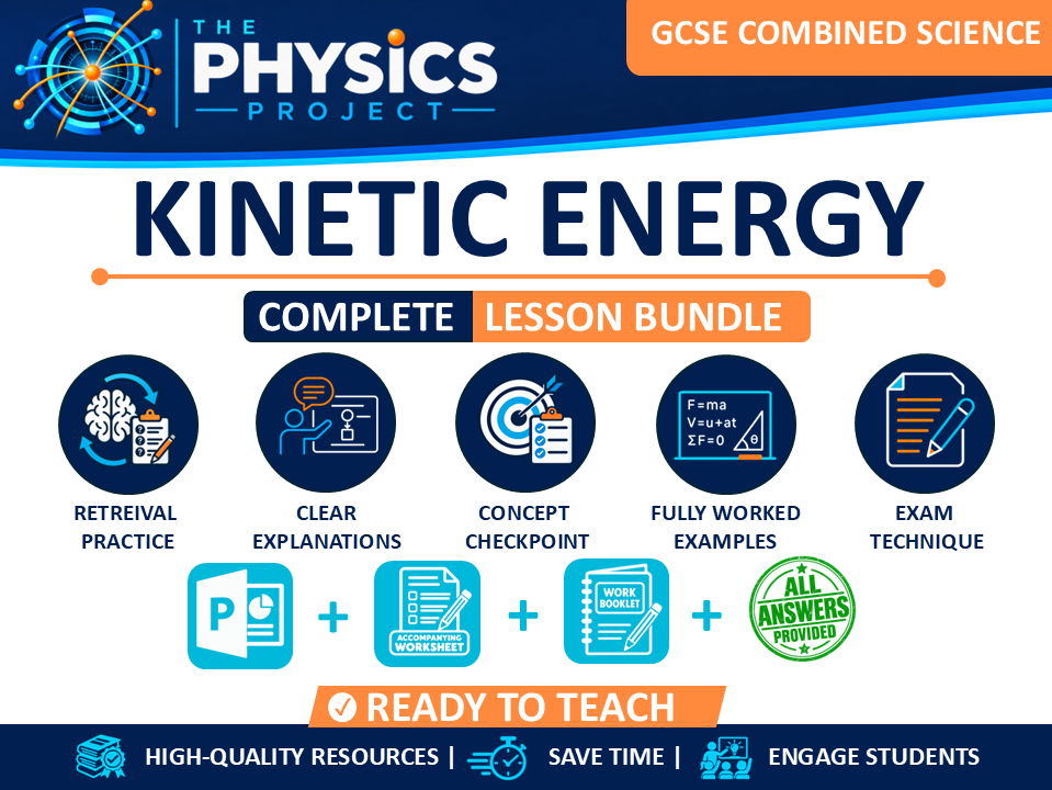 Kinetic Energy | GCSE Combined Science | Complete Lesson Bundle