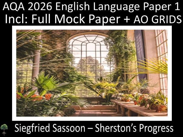 One AQA 2026 English Language Paper 1 Mock | AO Grids (Sas)