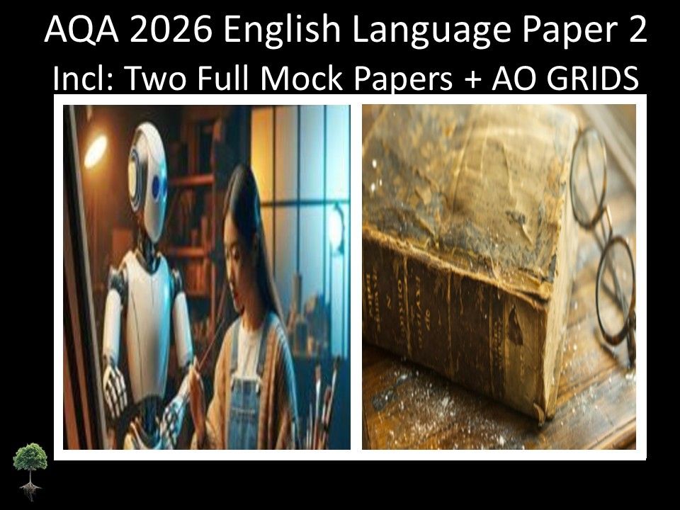 Two AQA 2026 English Language Paper 2 Mocks | AO GRIDS