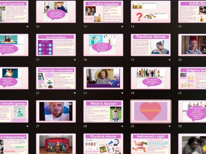 AAQ BTEC Health & Social Care Unit 3 Principles A6 Vulnerable children and adults