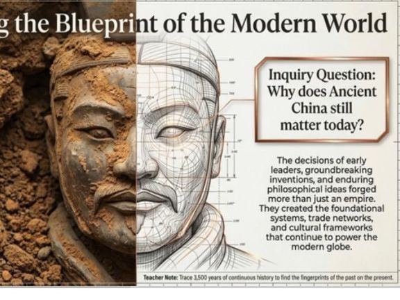 Ancient China – Legacy, Significance and Historical Inquiry (Year 7 History)