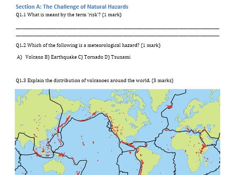 AQA Paper 1 Practice Paper and mark scheme
