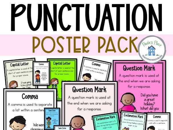 Punctuation Posters